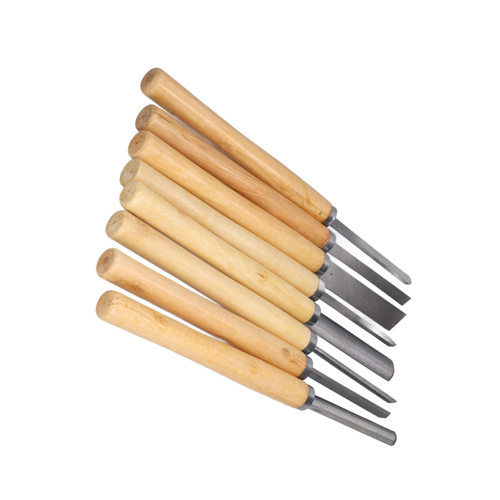 Skew Chisel Wood - 8PCS HSS Steel Wood Turning Chisels