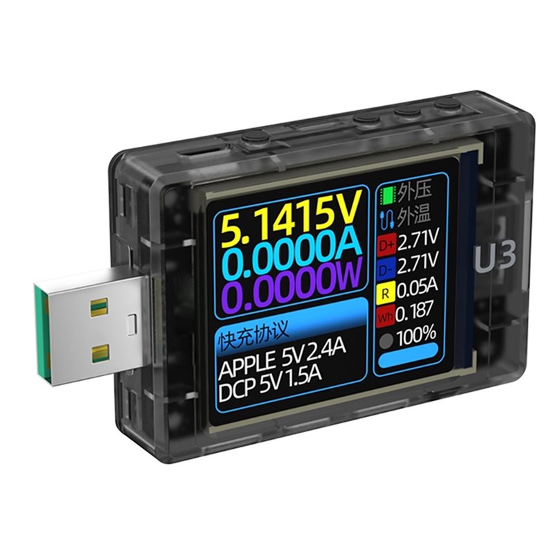 Woodworking Qc - A03F-USB Tester U3 3.1 PD Decoy