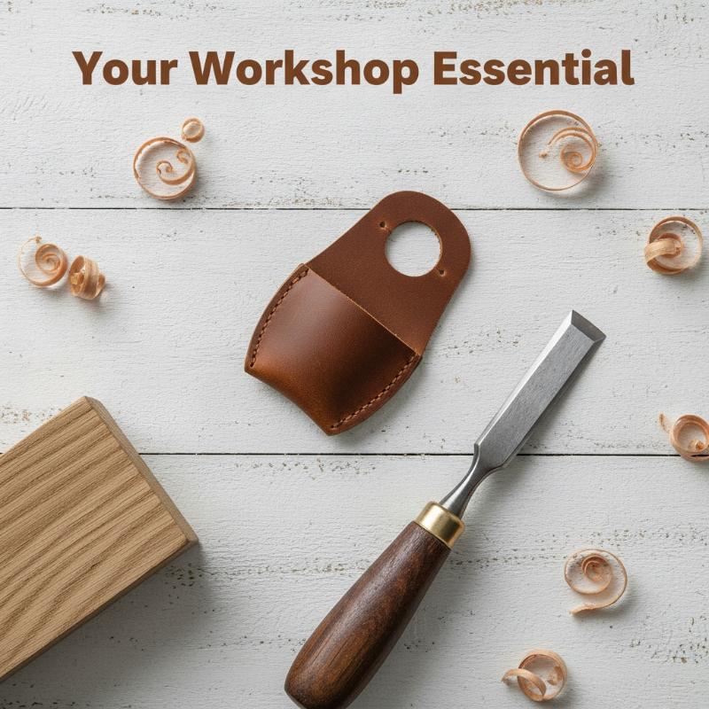 Cowhide Knife Sharpening Finge - Woodworking Kitchen Projects recension och pris