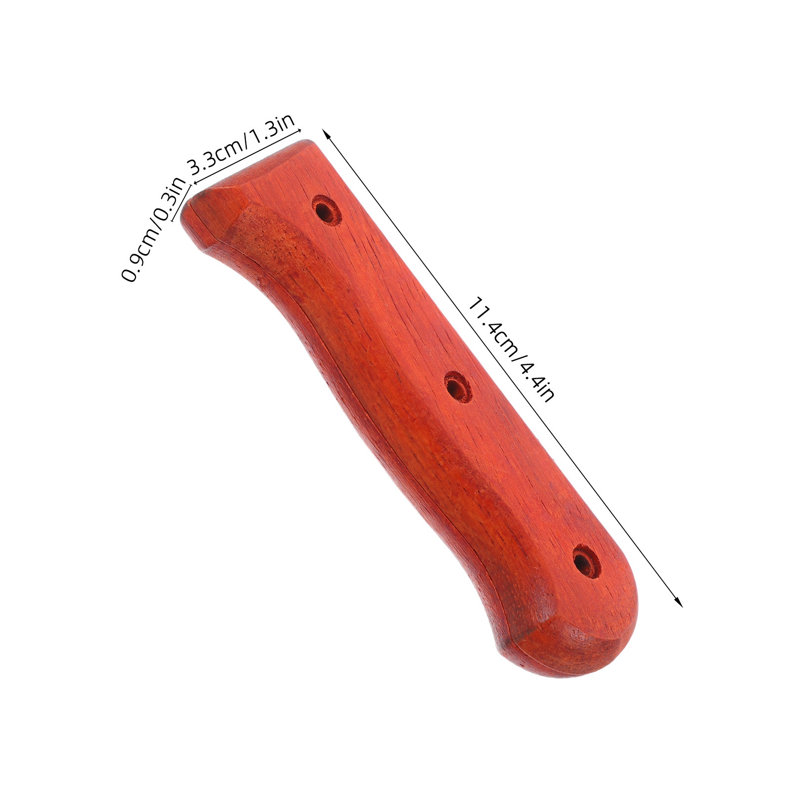 1Pair Red Pear Wood Knife Hand - Woodworking Kitchen Projects recension och pris
