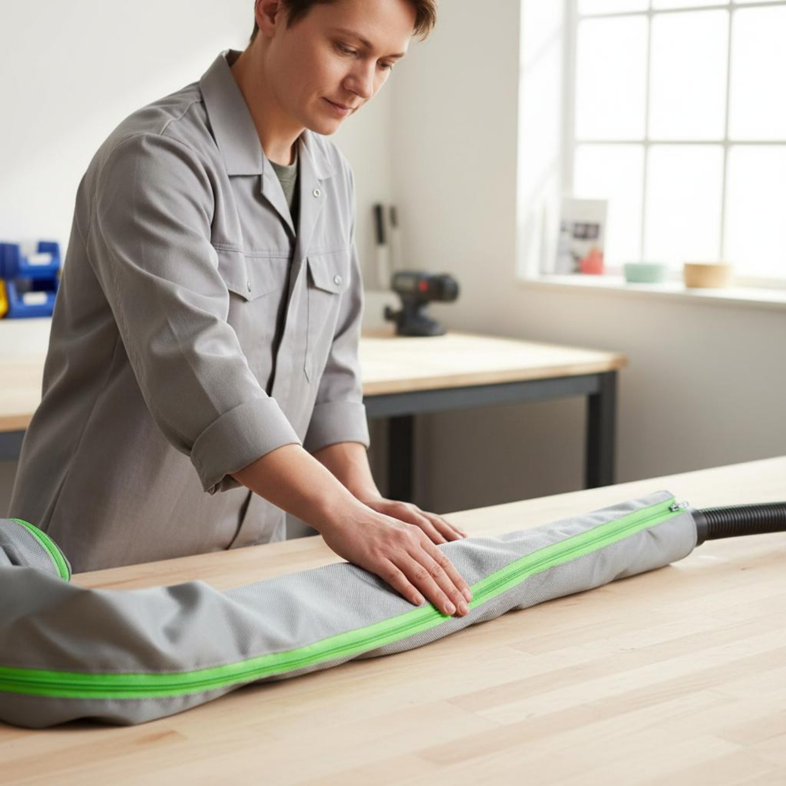 Particle Extractor Hose Sleeve - Woodworking Workshop Design recension och pris