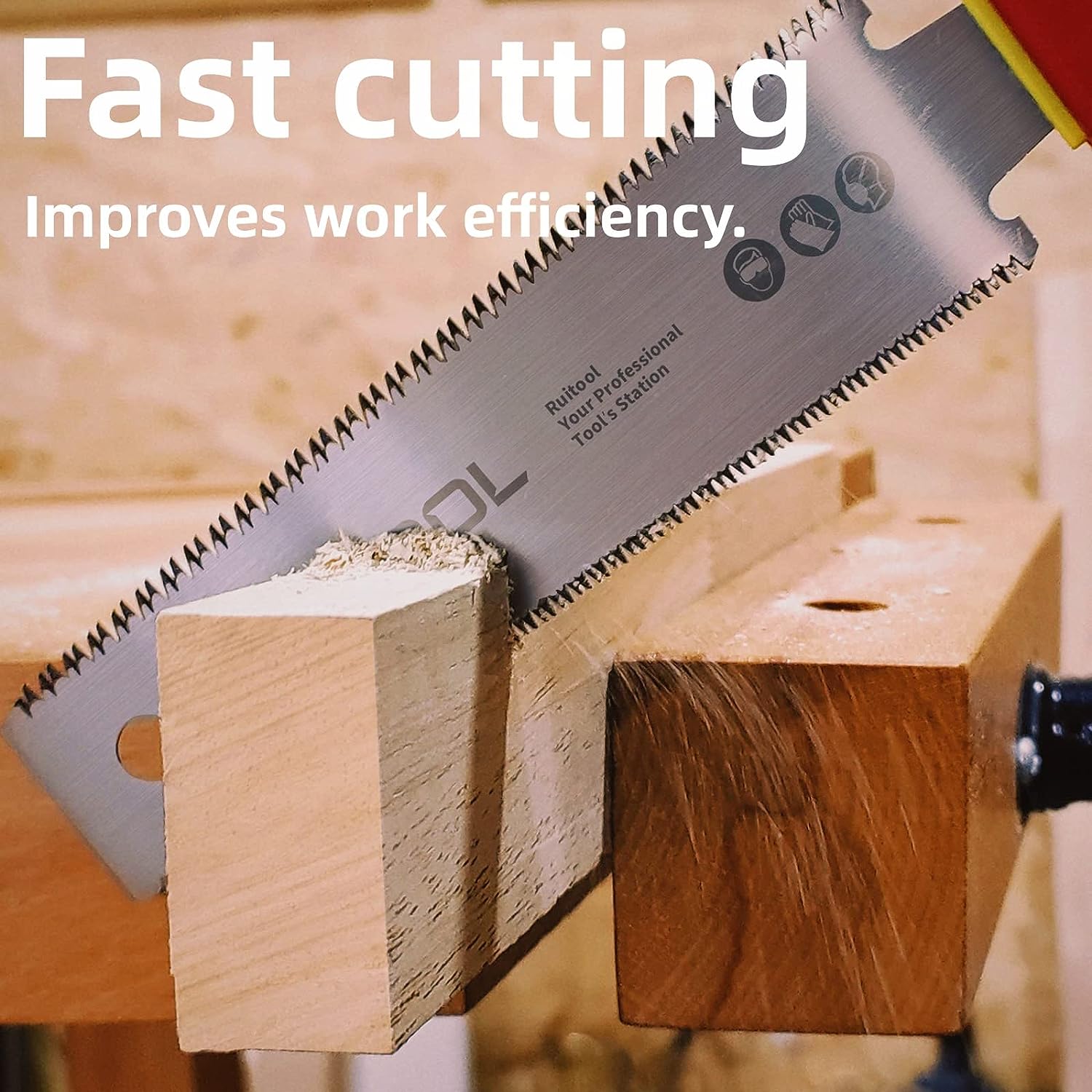 1PC Japanese Pull Saw 3-Edge T - Woodworking Japanese recension och pris