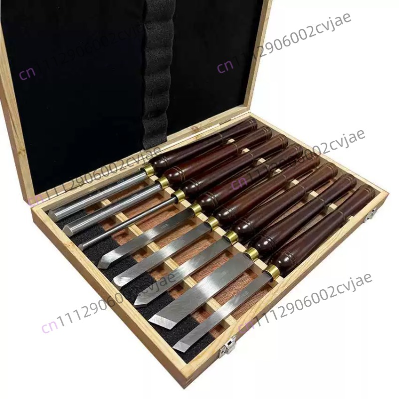 Wood Lathe Turning Tools 8 PCS - Skew Chisel Wood recension och pris