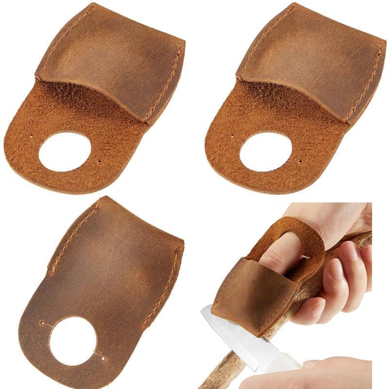 Cowhide Knife Sharpening Finge - Woodworking Kitchen Projects recension och pris