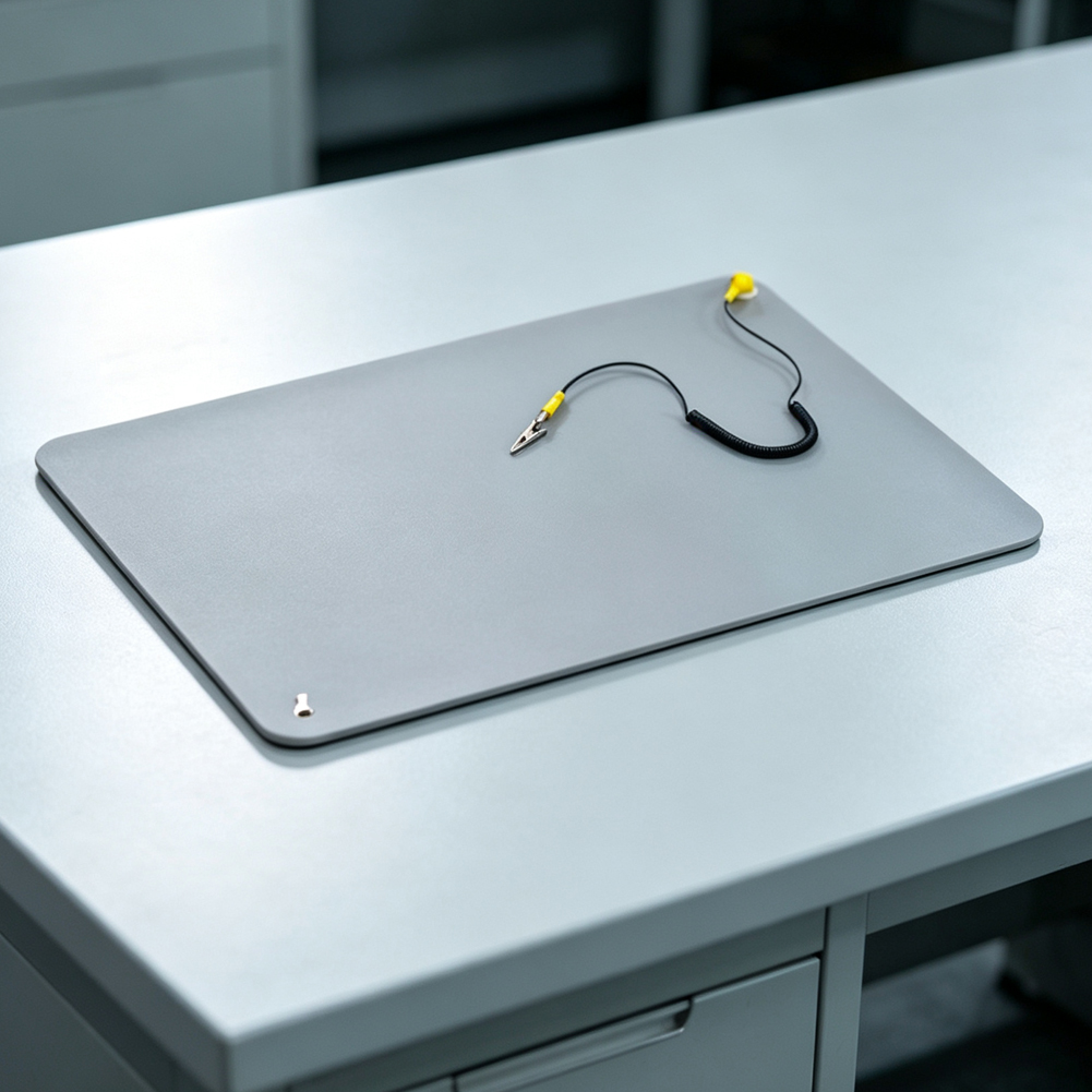 Gray Rubber Antistatic Mat 60x - Woodworking Workshop Design recension och pris