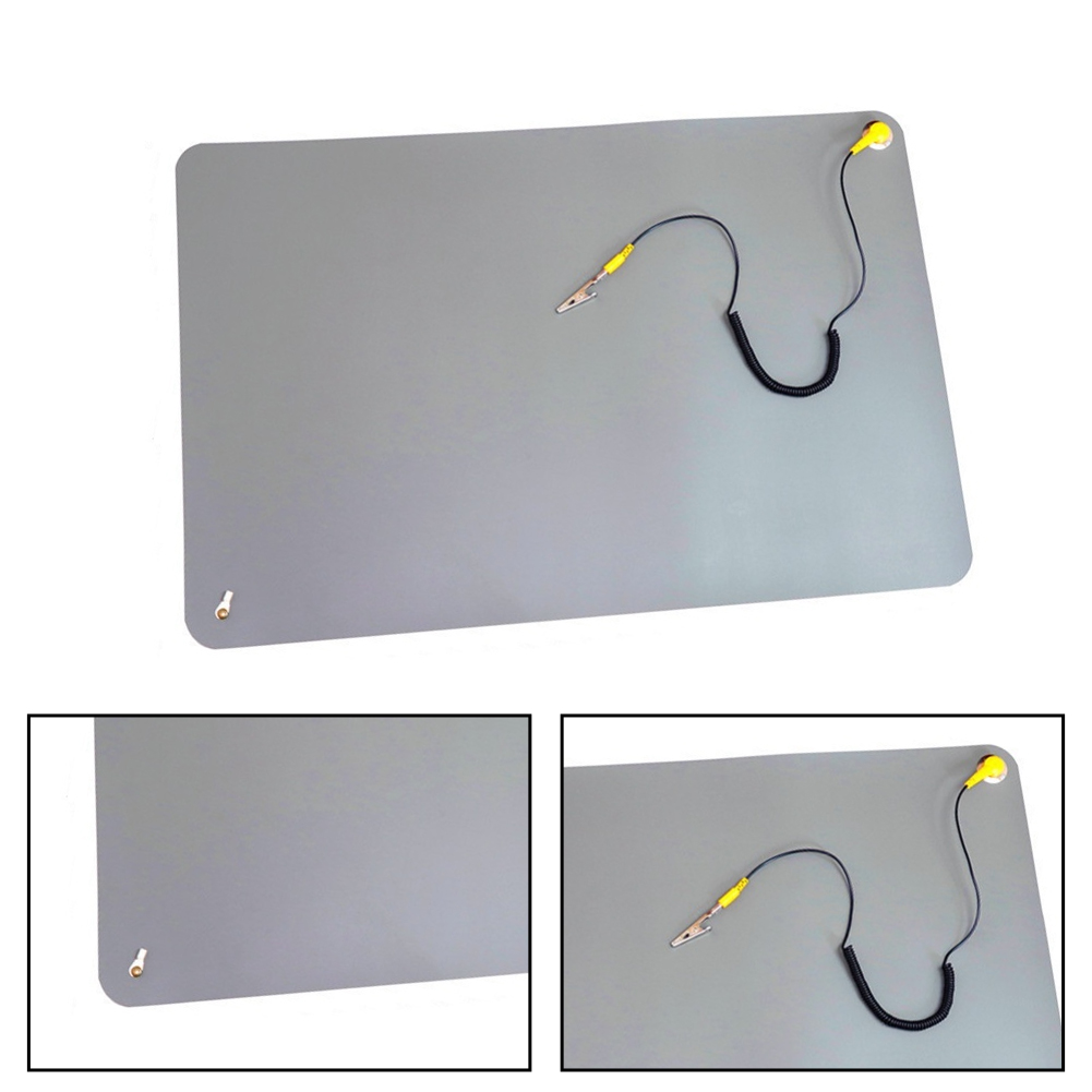 Gray Rubber Antistatic Mat 60x - Woodworking Workshop Design recension och pris