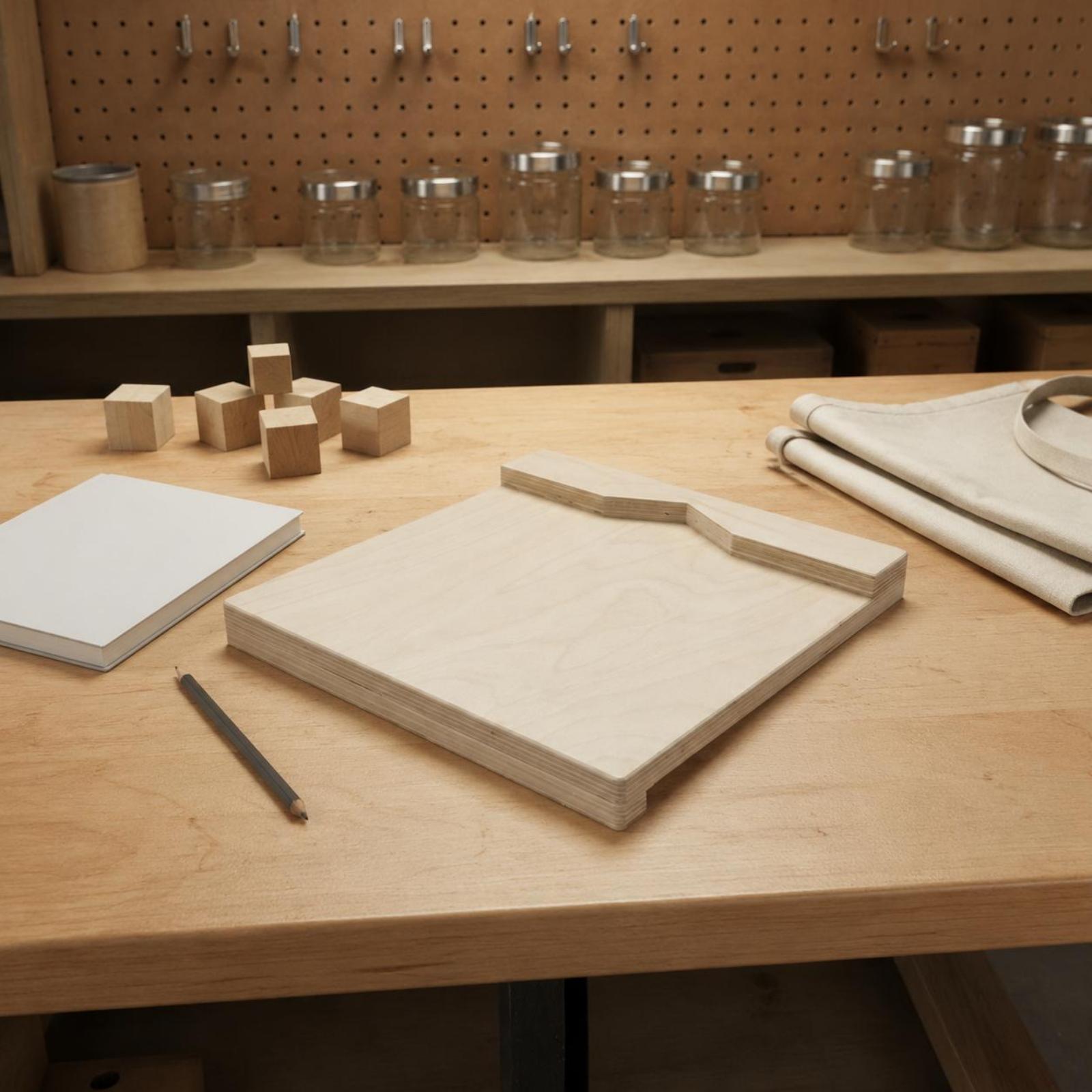 Compact Carving Fixture Birch  - Woodworking Workshop Design recension och pris