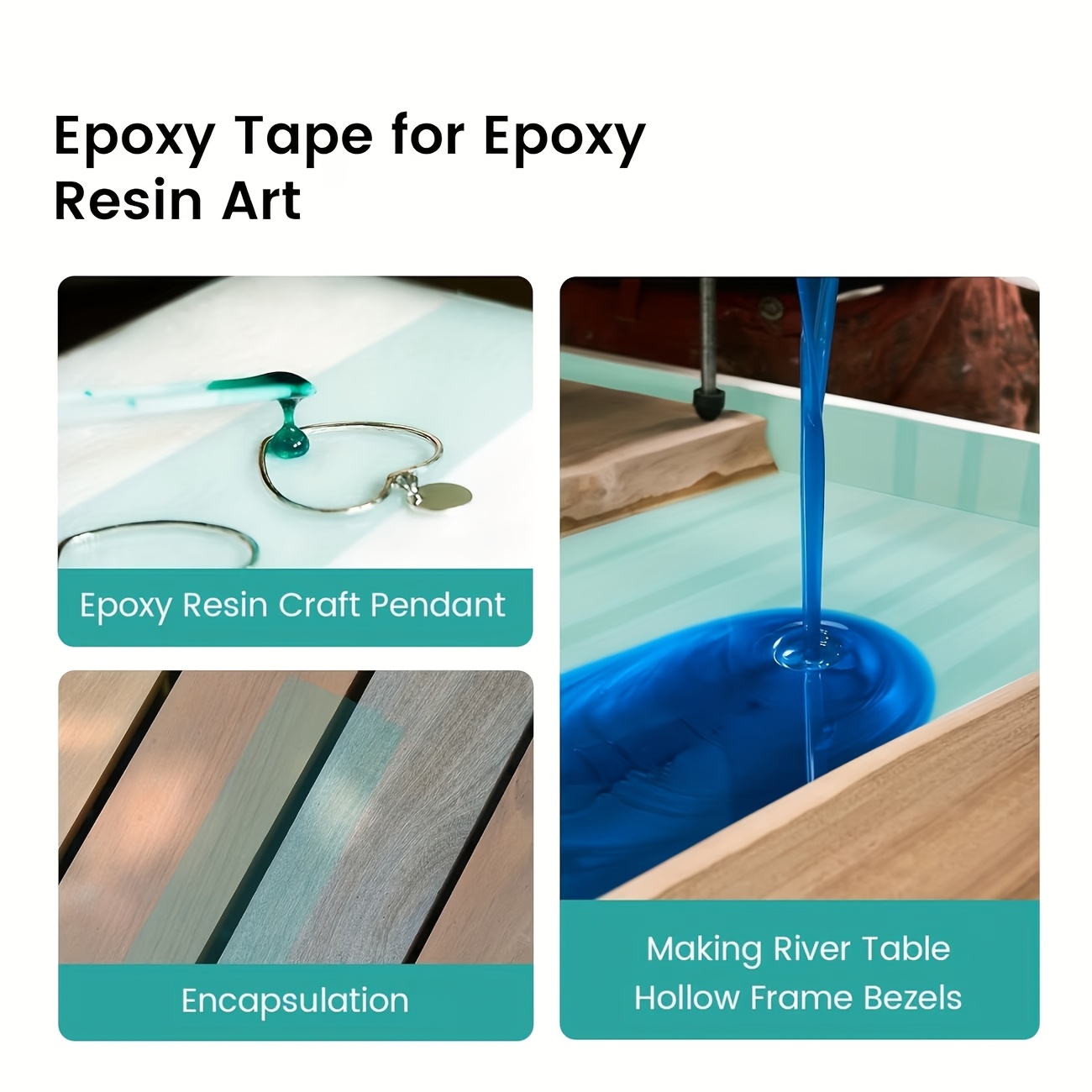 YITAPE Green Epoxy Resin Tape  - Woodworking Epoxy recension och pris