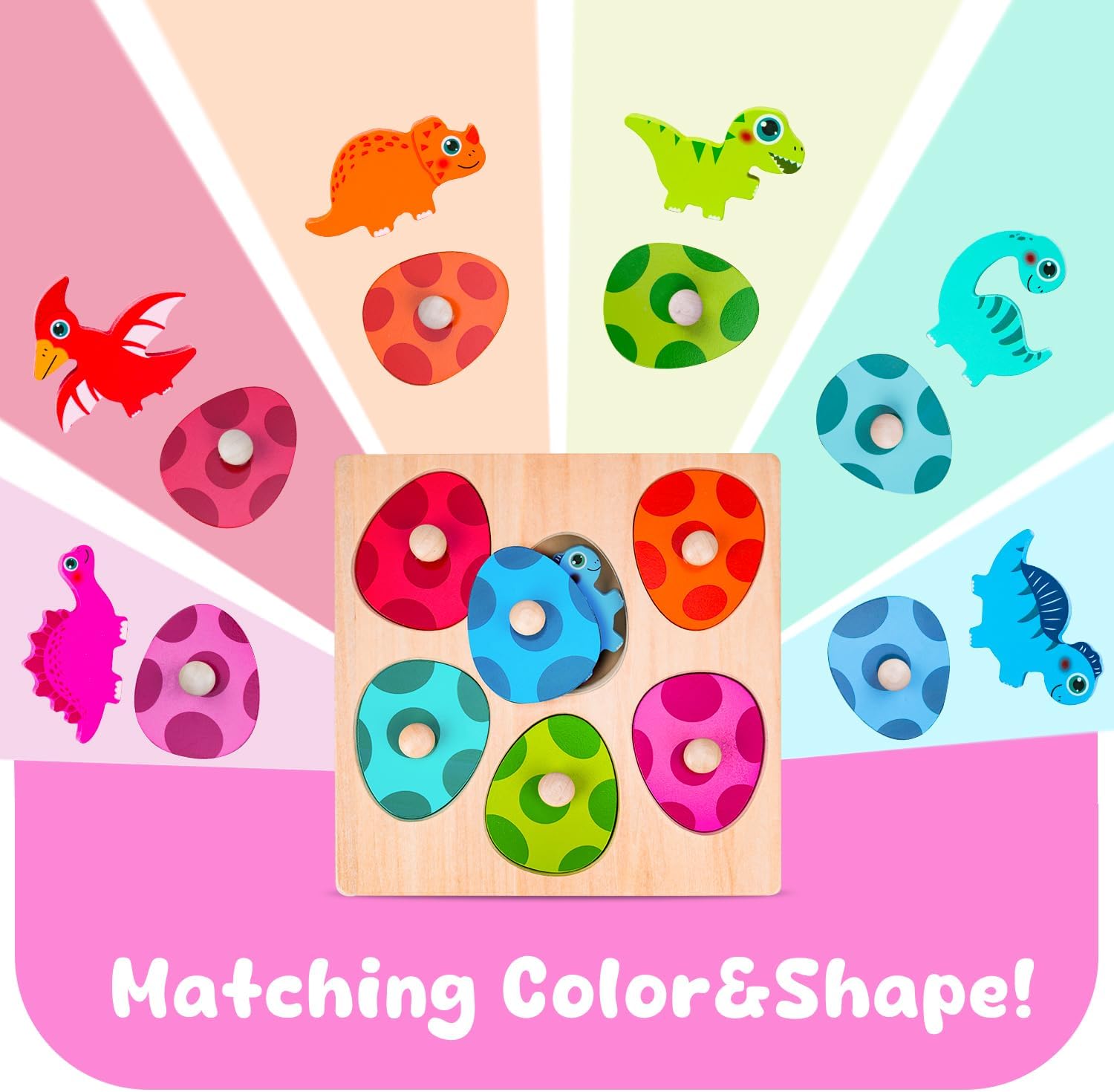 Wooden Dinosaur Jigsaw Puzzle  - Woodworking Jigsaw recension och pris